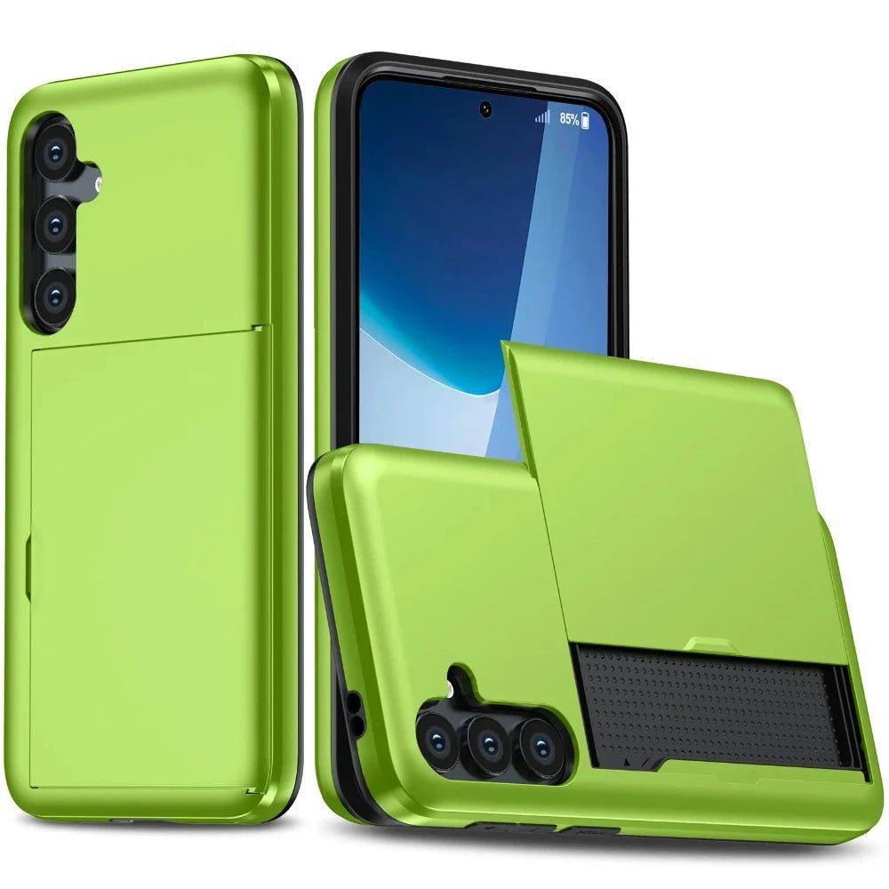 Evito Military Grade Slide Wallet Galaxy Case With Card Slot - Astra Cases