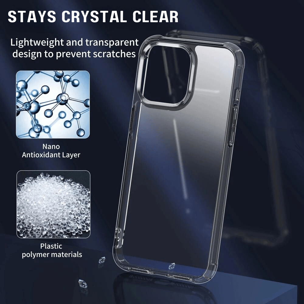 Evoco Shockproof iPhone Case With 2-Piece Clear Screen Protectors - Astra Cases