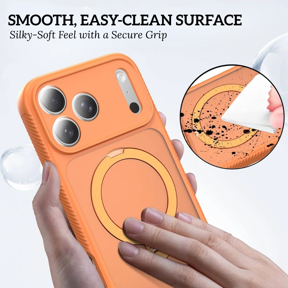 Feteo Slim Shockproof iPhone Case With Ring Holder - Astra Cases