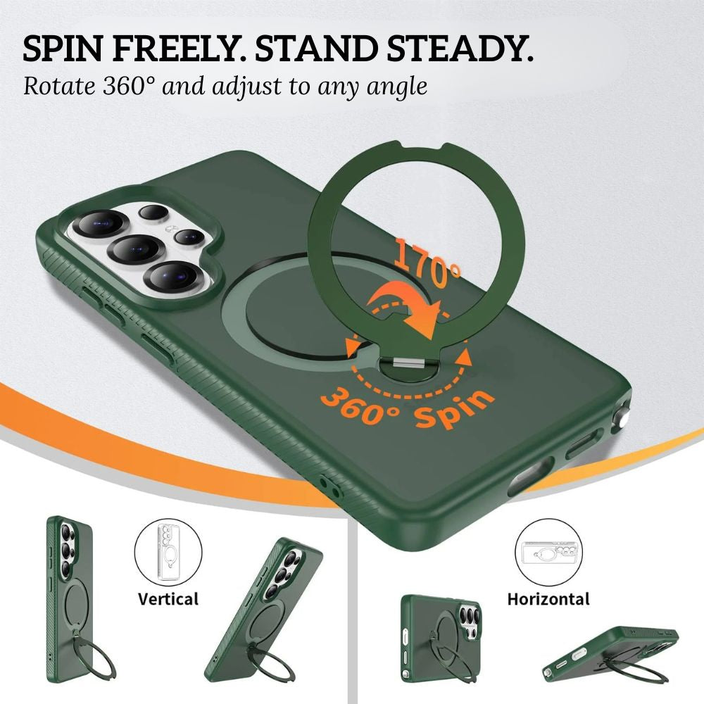 Filius Slim Shockproof Galaxy Case With Ring Holder - Astra Cases