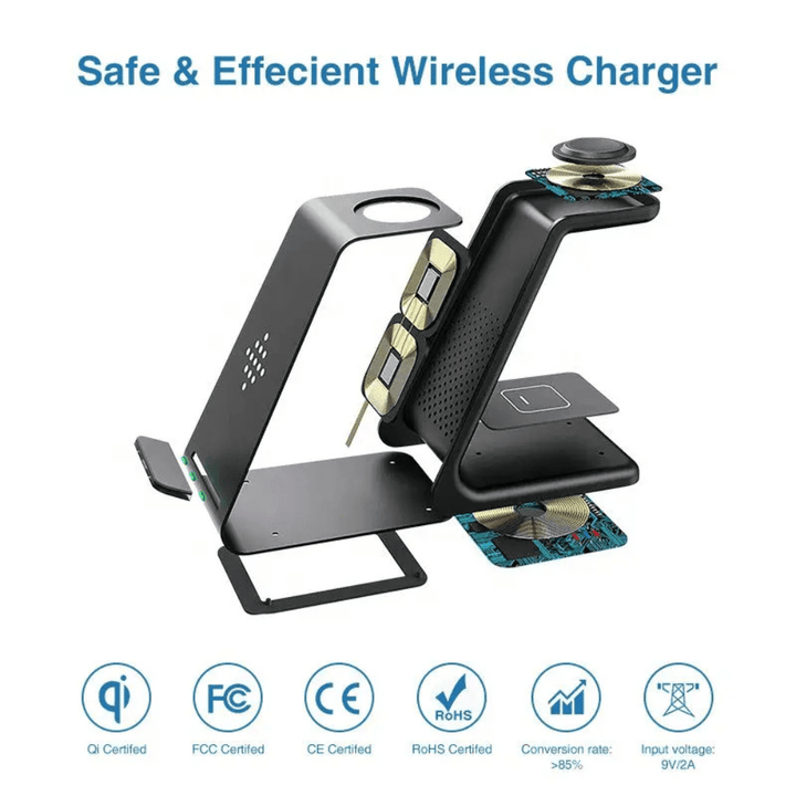 Frendo 3 - in - 1 Magnetic Wireless Charger - Astra Cases