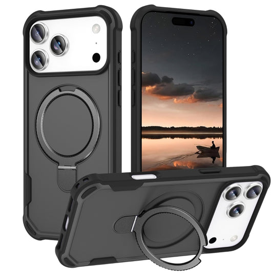 Fruor Slim Shockproof MagSafe iPhone Case With Ring Holder