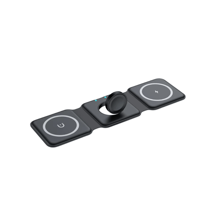 Genus 3 - in - 1 Foldable Magnetic Wireless Charger - Astra Cases