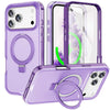 Dives Shockproof Matte iPhone Case With Screen Protector And Ring Holder