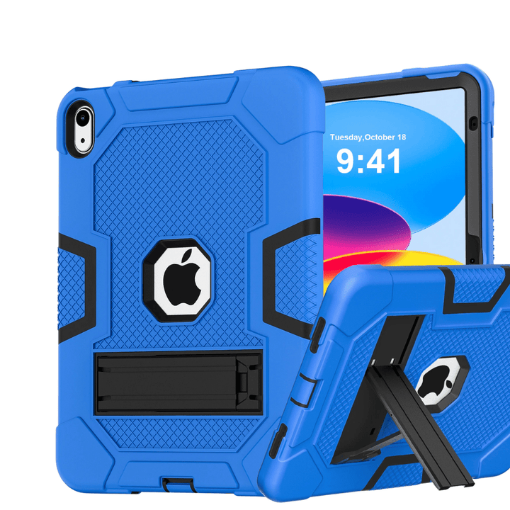 Inflexio Heavy Duty Rugged iPad Case With Built-in Kickstand - Astra Cases