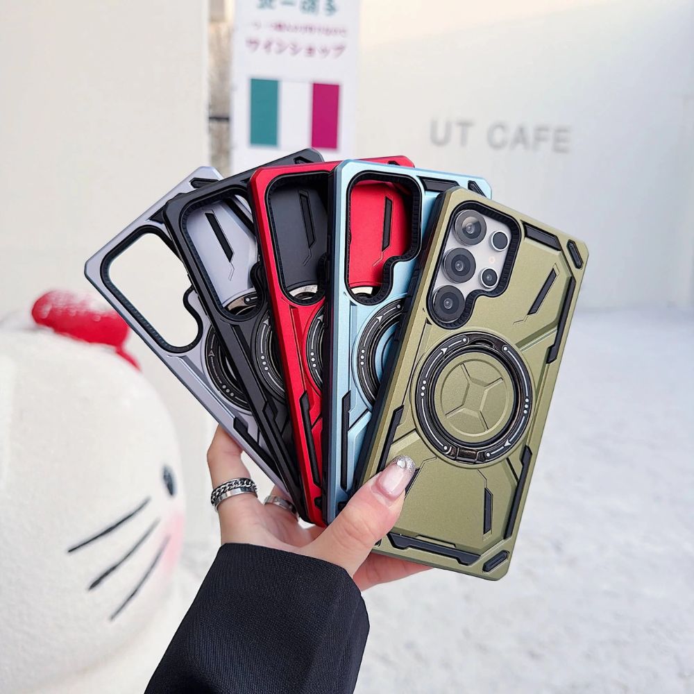 Leonis Shockproof Galaxy Case With Kickstand - Astra Cases