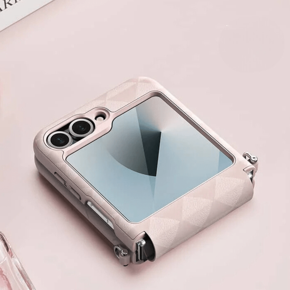 Novem Leather Case For Galaxy Z Flip 6 - Astra Cases