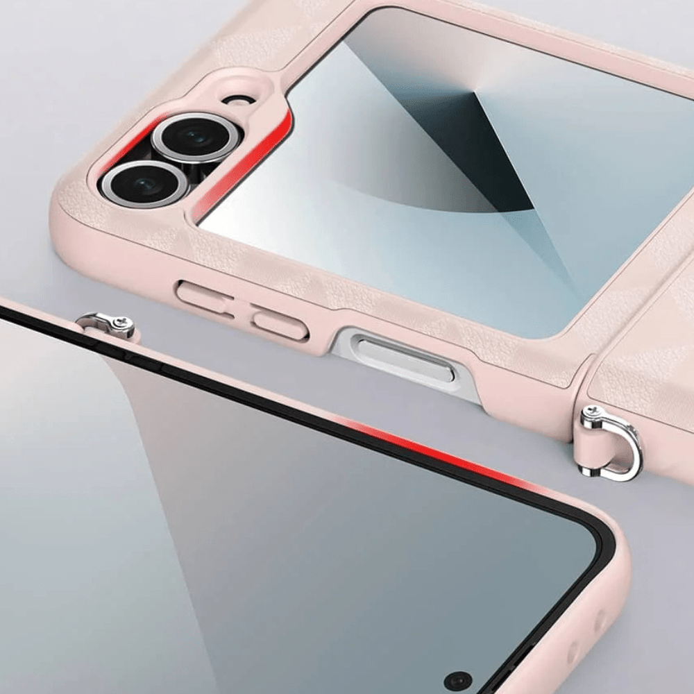 Novem Leather Case For Galaxy Z Flip 6 - Astra Cases