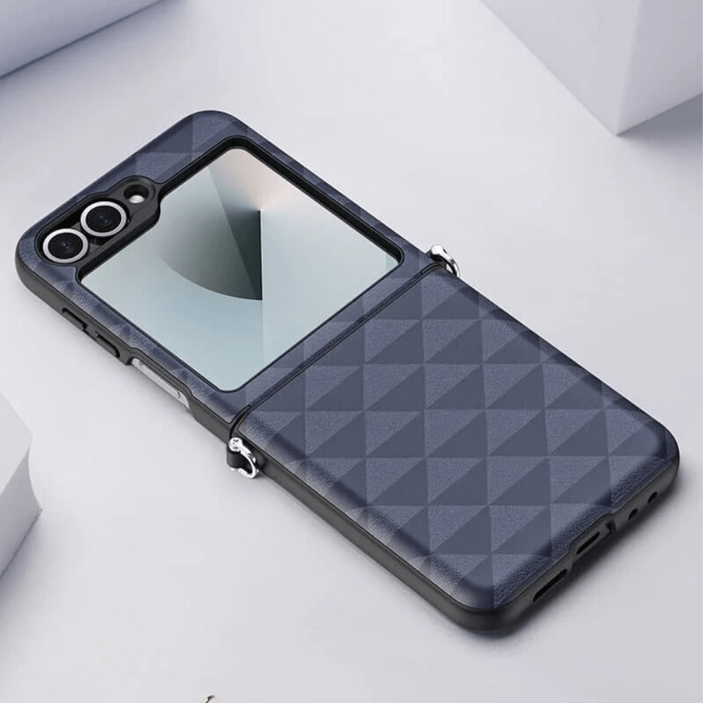 Novem Leather Case For Galaxy Z Flip 6 - Astra Cases