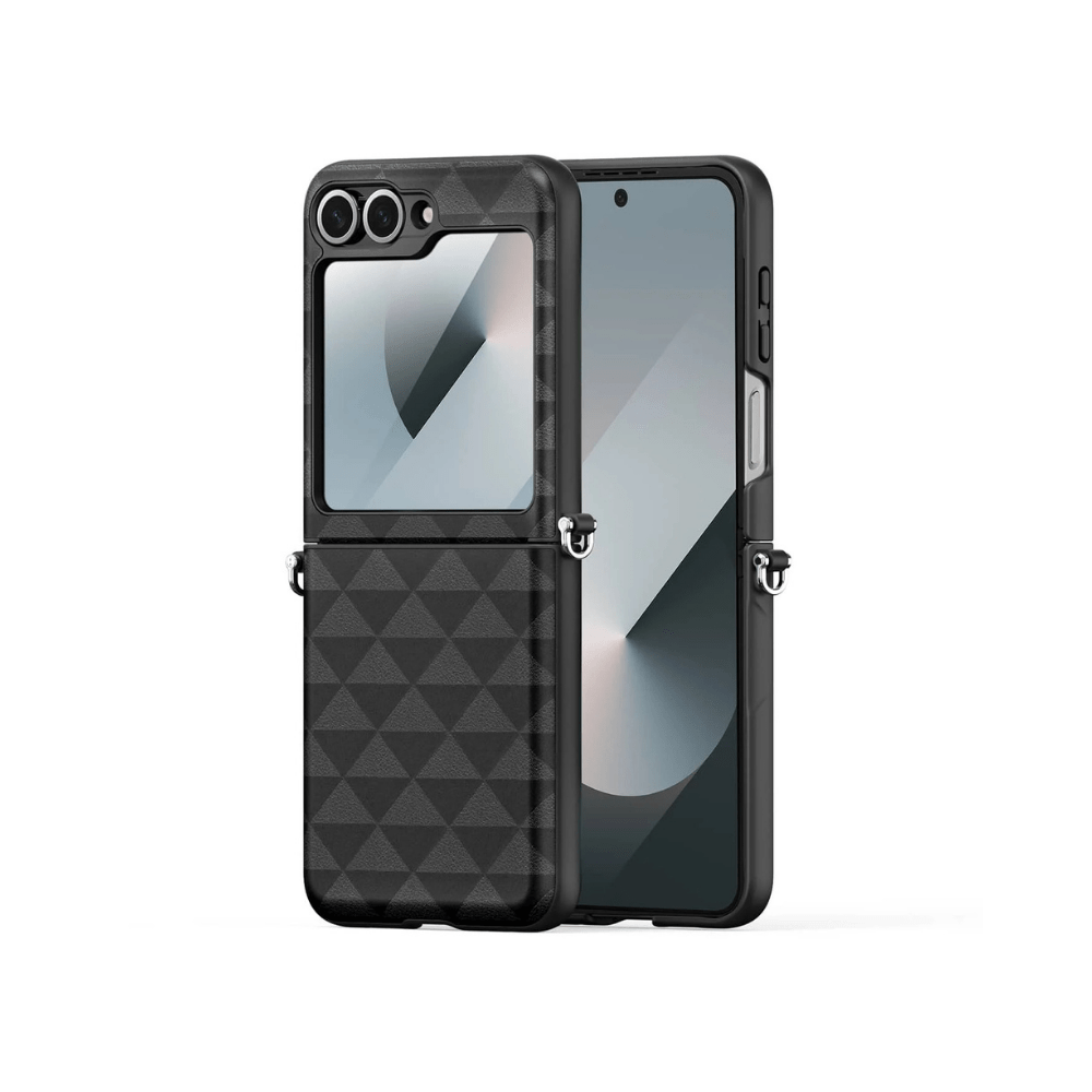 Novem Leather Case For Galaxy Z Flip 6 - Astra Cases