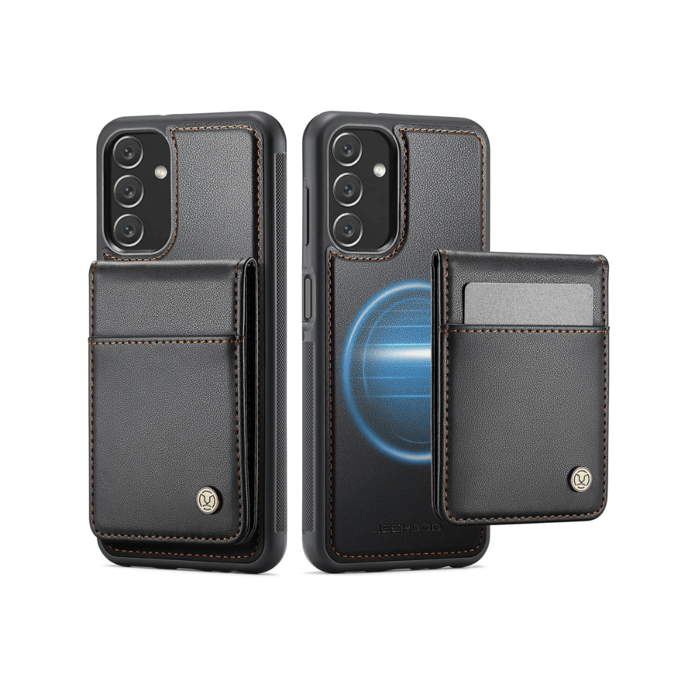 Pario Magnetic Leather Wallet Case For Galaxy A Series With Detachable Card Holder - Astra Cases