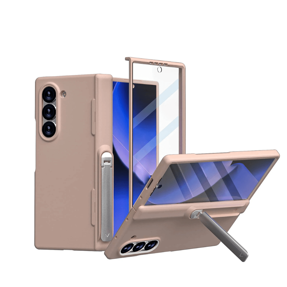 Pendeo Hinge Protective Case For Galaxy Z Fold 6 With Kickstand And Built - in Screen Protector - Astra Cases