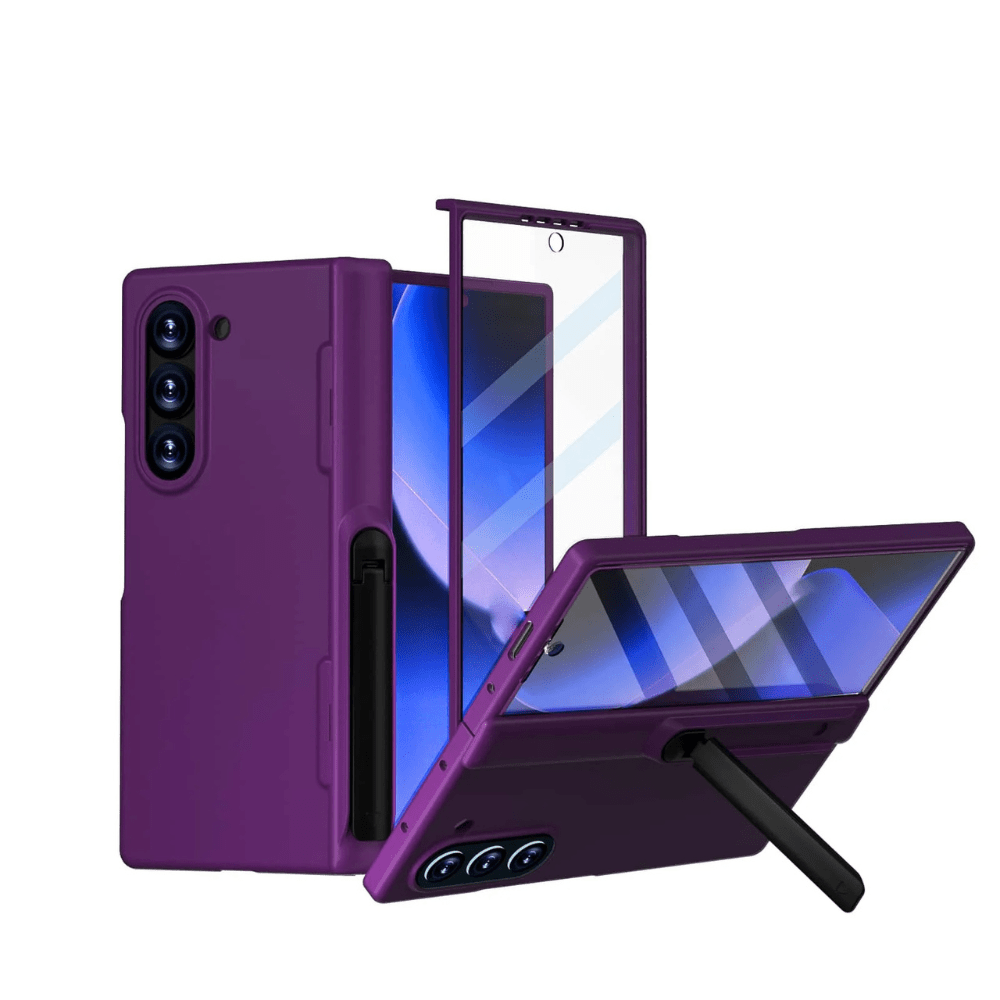 Pendeo Hinge Protective Case For Galaxy Z Fold 6 With Kickstand And Built - in Screen Protector - Astra Cases