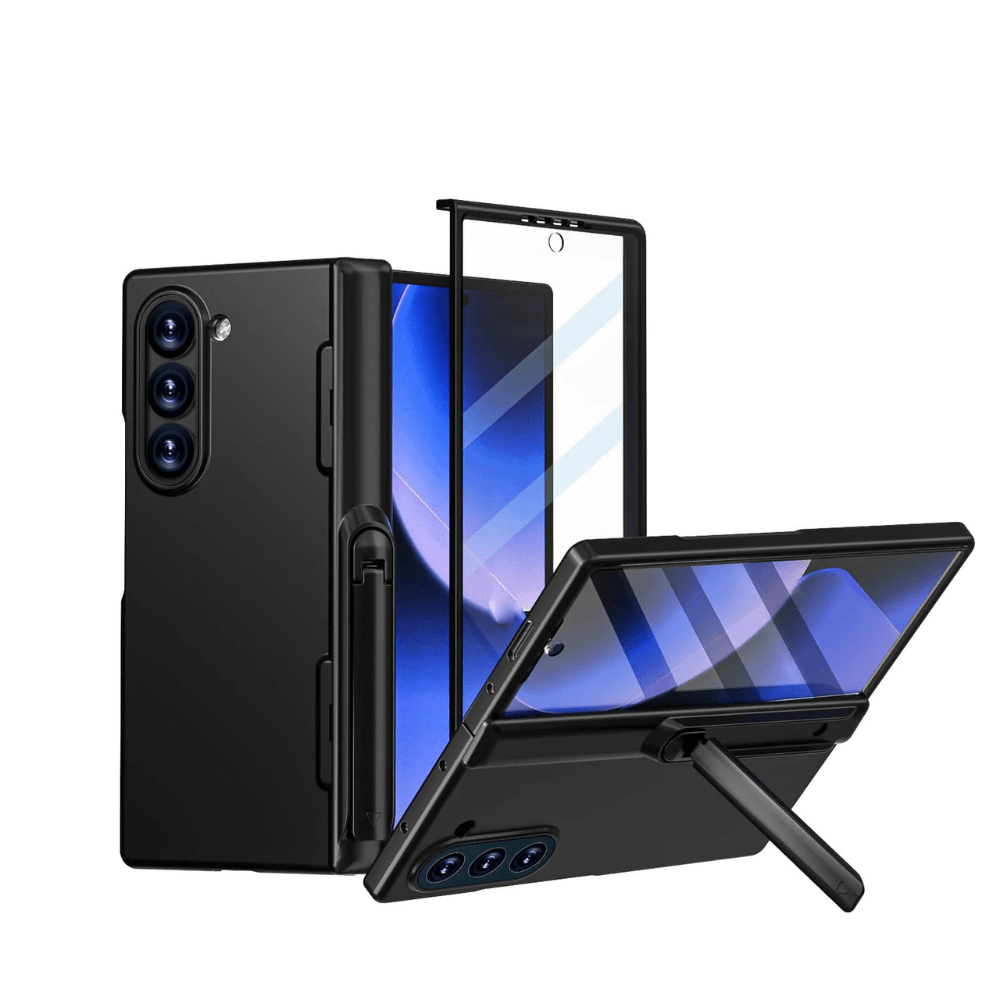 Pendeo Hinge Protective Case For Galaxy Z Fold 6 With Kickstand And Built - in Screen Protector - Astra Cases