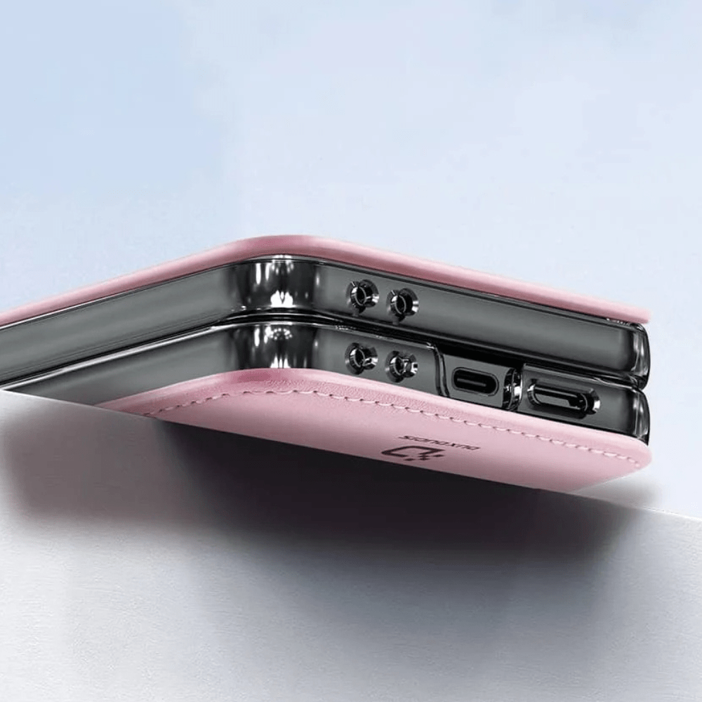 Quare Leather Case For Galaxy Z Flip - Astra Cases
