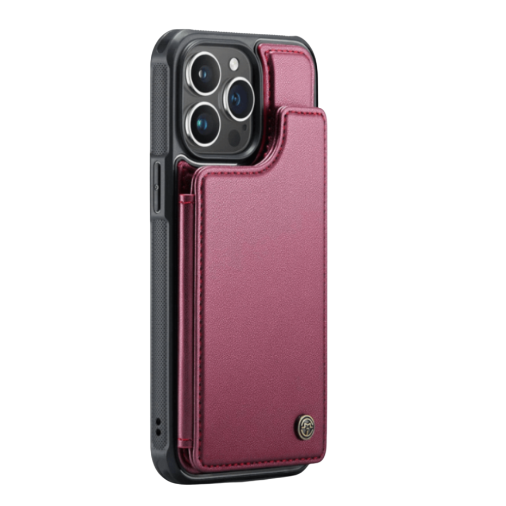 Recedo RFID Blocking Wallet iPhone Case, With Built-in Kickstand, Slim ...