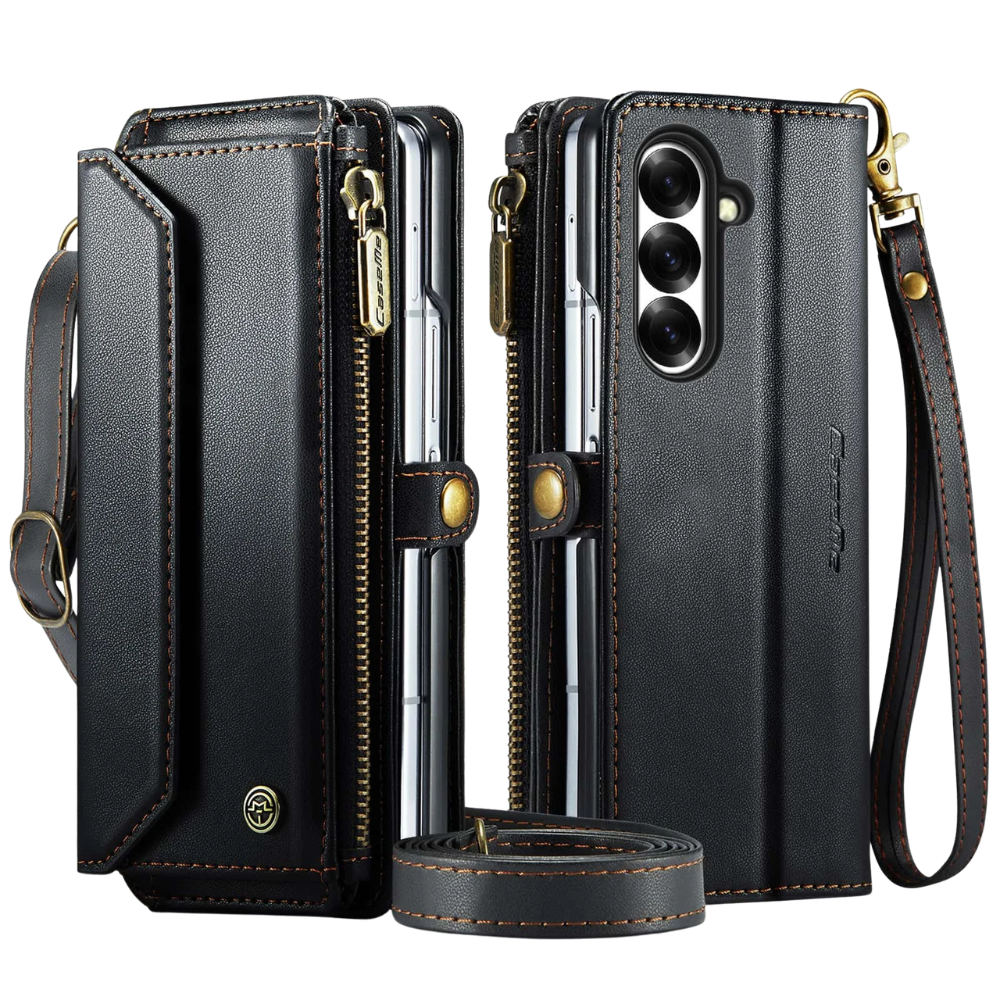 Rectus RFID Blocking Wallet Case For Galaxy Z Fold With Pen Holder Slot - Astra Cases