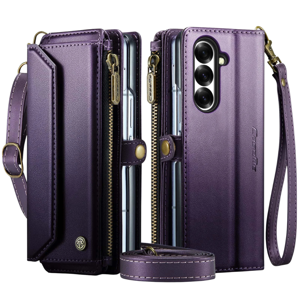 Rectus RFID Blocking Wallet Case For Galaxy Z Fold With Pen Holder Slot - Astra Cases