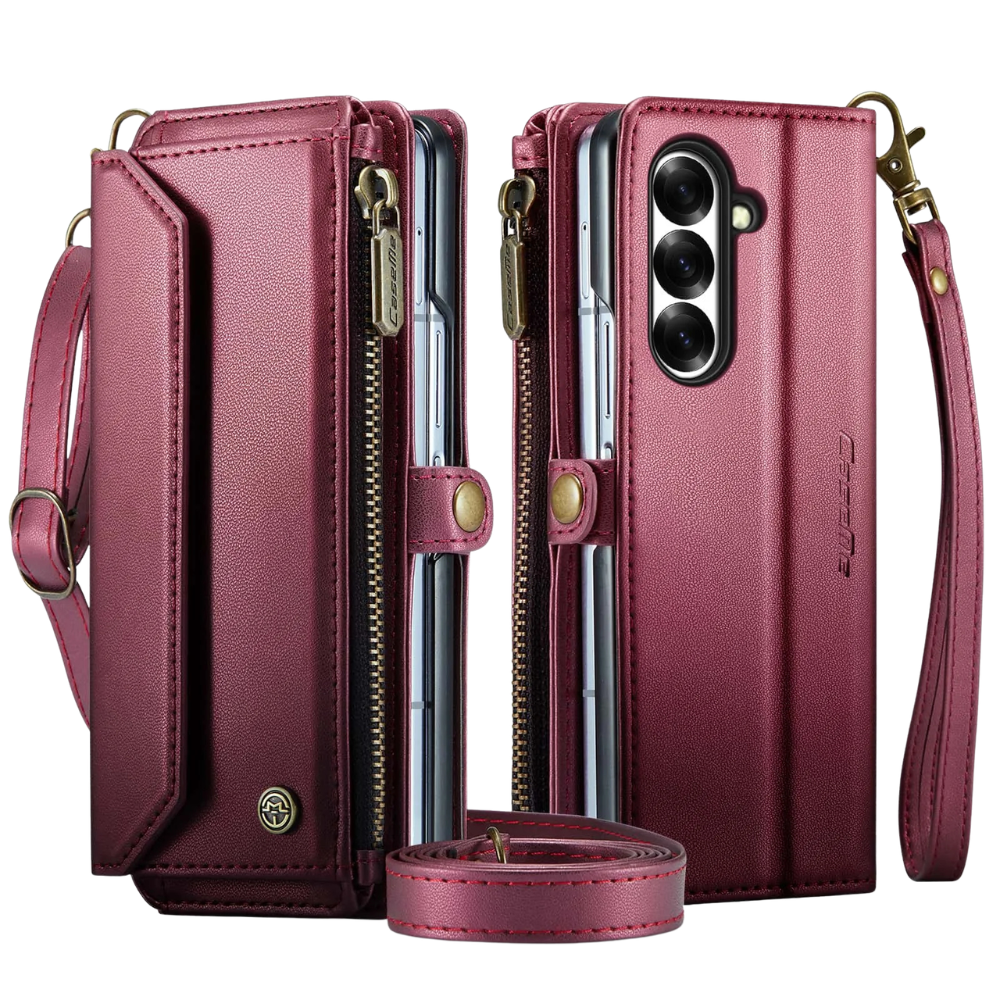 Rectus RFID Blocking Wallet Case For Galaxy Z Fold With Pen Holder Slot - Astra Cases