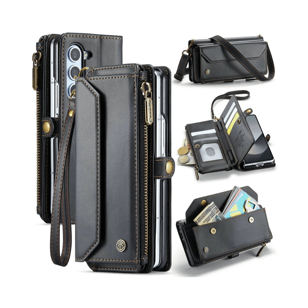 Rectus RFID Blocking Wallet Case For Galaxy Z Fold With Pen Holder Slot - Astra Cases