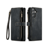 Saevio Magnetic Leather Wallet Galaxy Case