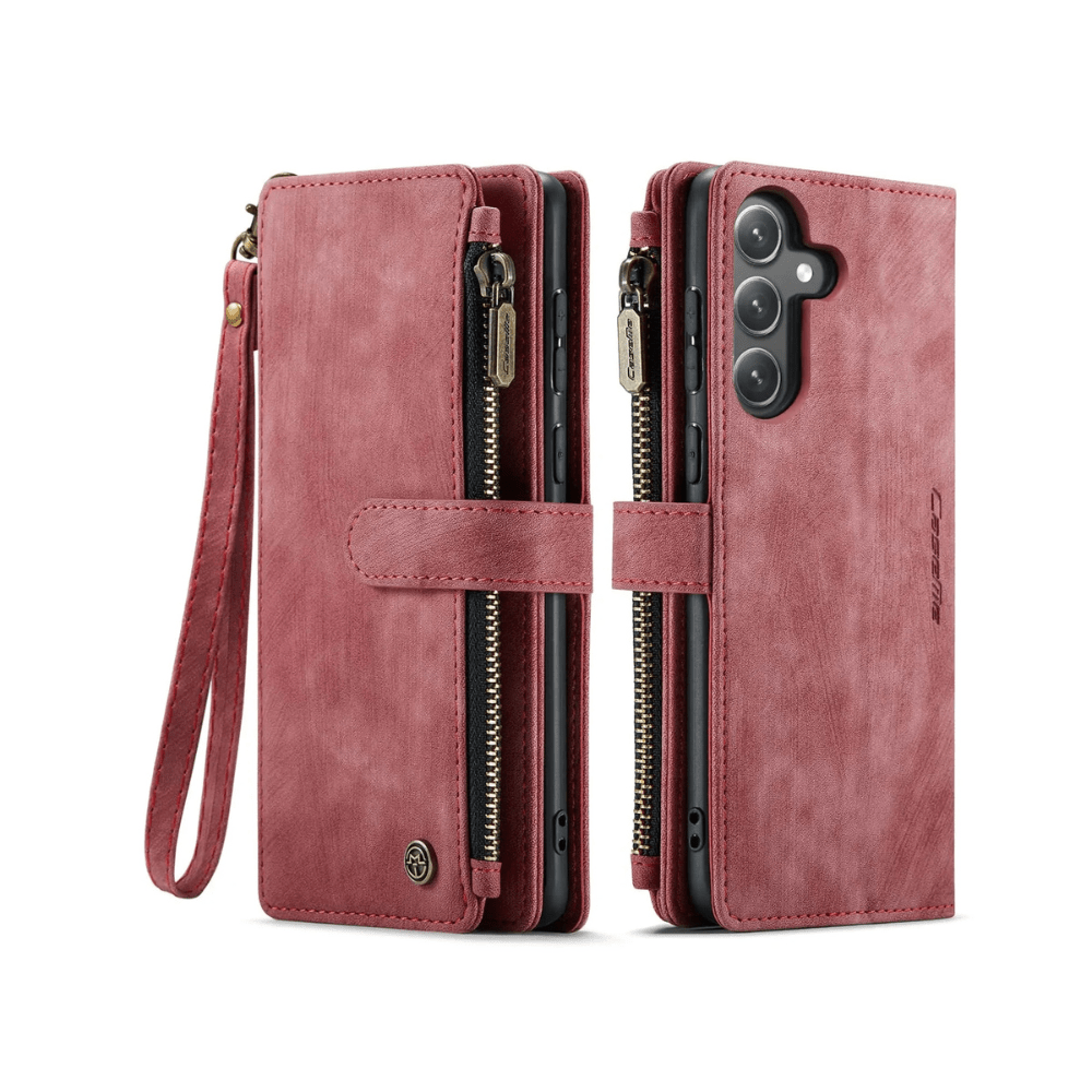 Saevio Magnetic Leather Wallet Case For Galaxy Note Series