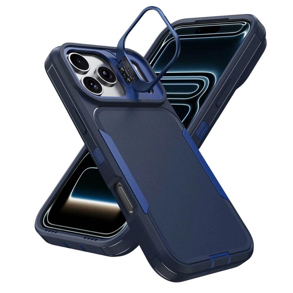 Silex Heavy Duty Shockproof iPhone Case With Kickstand - Astra Cases