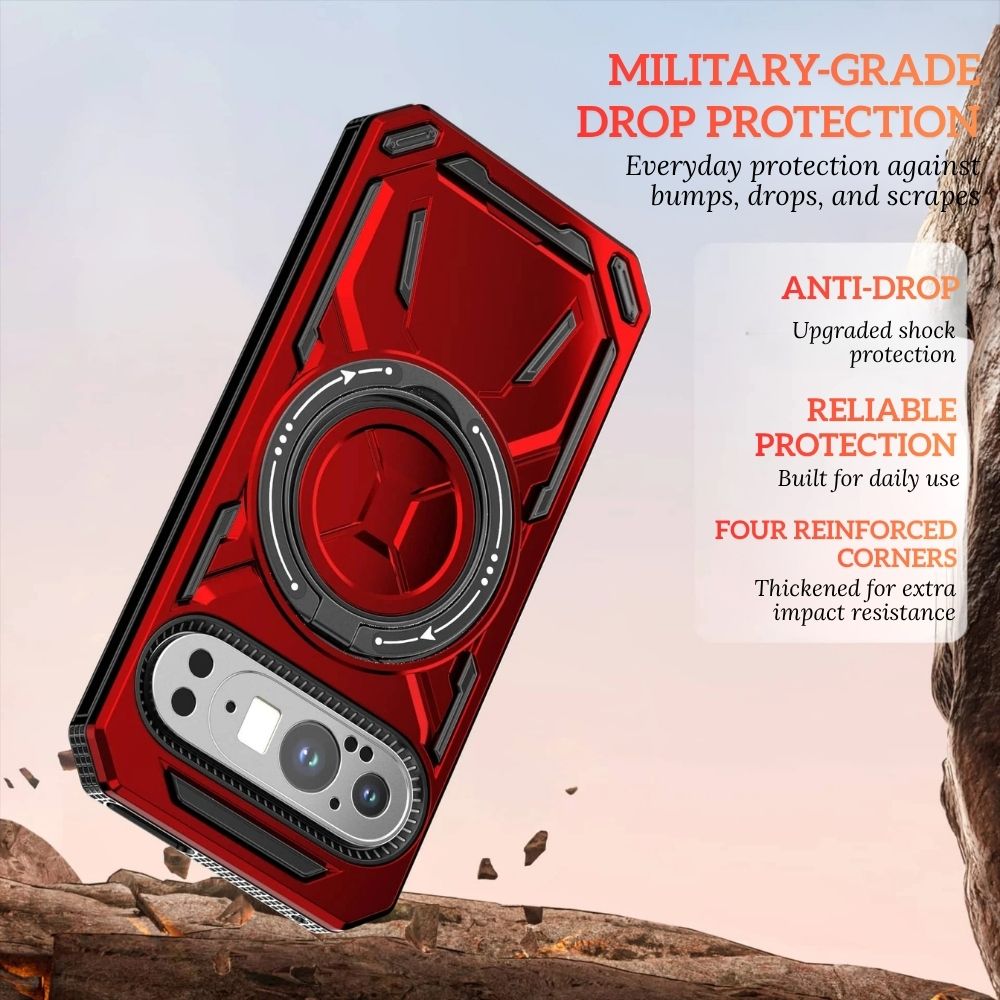 Vereor Magnetic Shockproof Google Pixel Case With Kickstand - Astra Cases