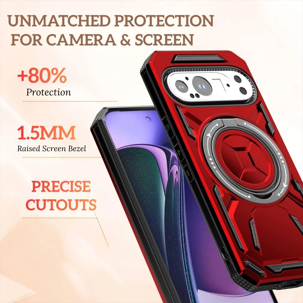 Vereor Magnetic Shockproof Google Pixel Case With Kickstand - Astra Cases