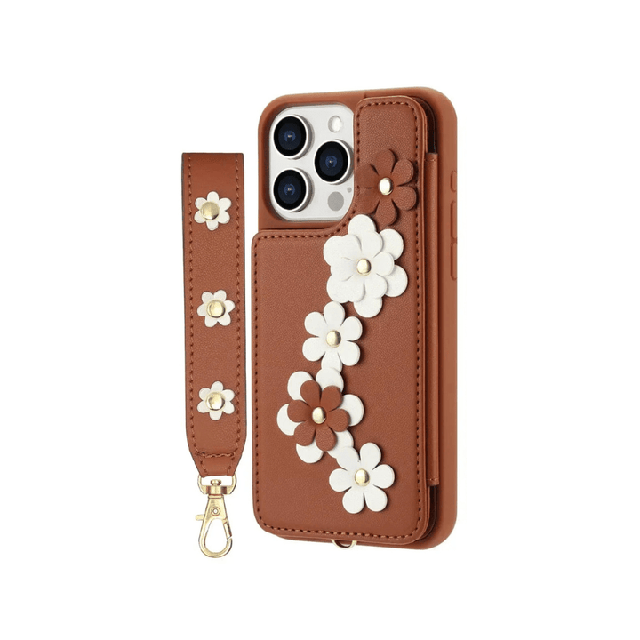 Verto Floral Design Detachable Wallet iPhone Case - Astra Cases