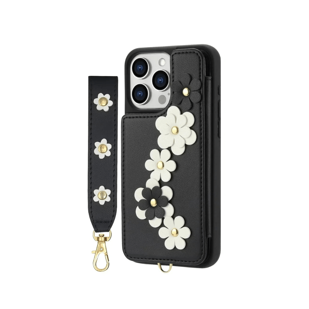 Verto Floral Design Detachable Wallet iPhone Case - Astra Cases