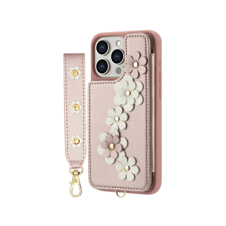 Verto Floral Design Detachable Wallet iPhone Case - Astra Cases