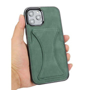 Amare Leather iPhone Case With Card Holder