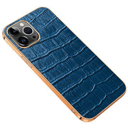 Abduco Genuine Leather iPhone Case Crocodile - Astra Cases
