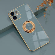 Aere Luxury Plated iPhone Case With Ring For Series 14 - Astra Cases
