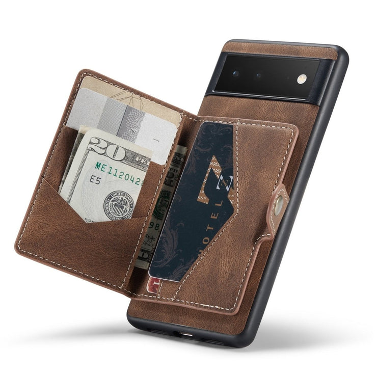 Aes Magnetic Leather Wallet Case For Google Pixel - Astra Cases
