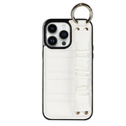 Alterna Luxury Leather iPhone Case With Wristband - Astra Cases