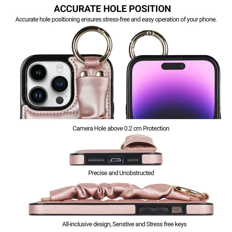 Alterna Luxury Leather iPhone Case With Wristband - Astra Cases