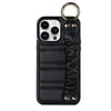 Alveus Leather iPhone Case With Metal Buckle and Pleated Wrist Strap - Astra Cases