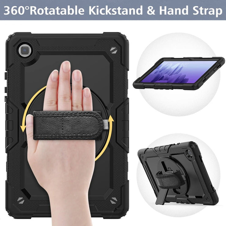 Animi Heavy Duty Galaxy Tab Case With Kickstand and Hand Strap - Astra Cases