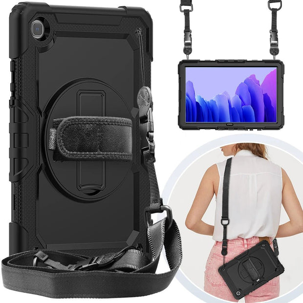 Animi Heavy Duty Galaxy Tab Case With Kickstand and Hand Strap - Astra Cases