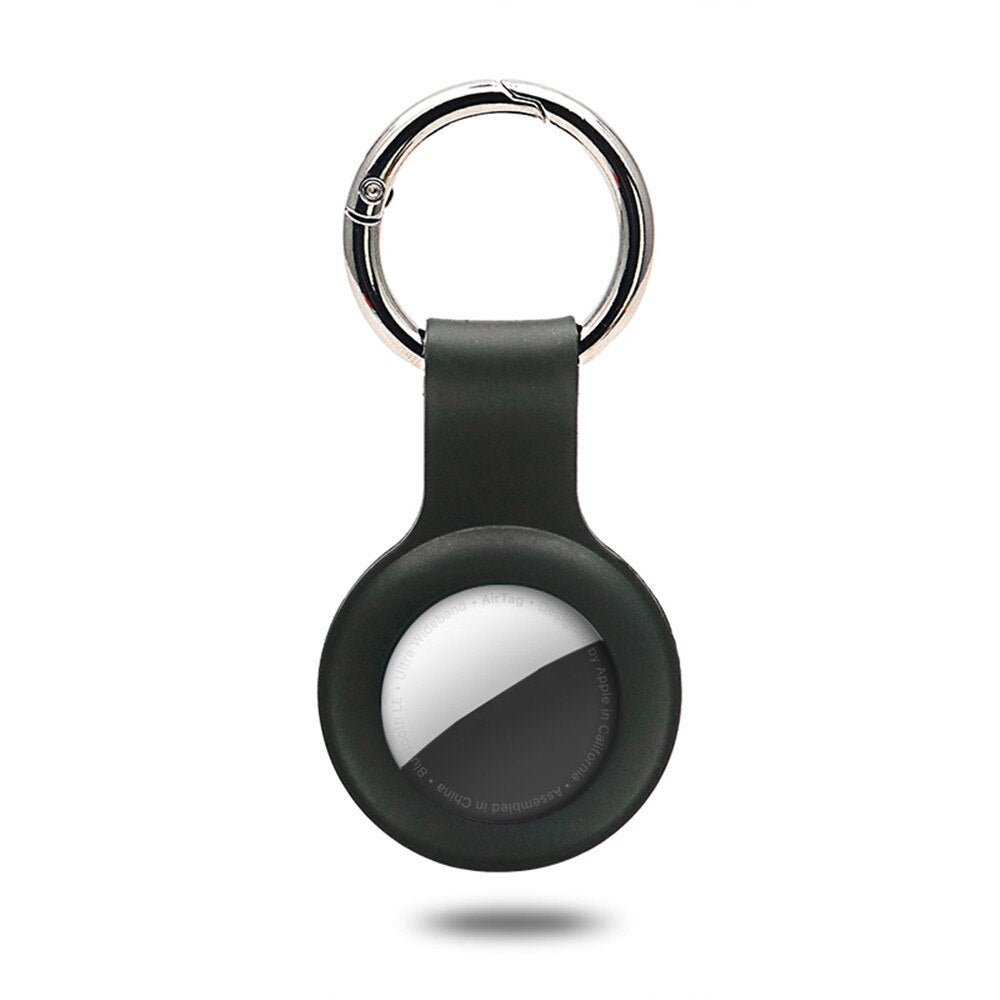 Apta Liquid Silicone Keychain Airtags Case - Astra Cases