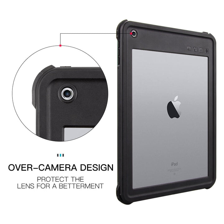 Aurora Waterproof Ipad Kickstand Case with Strap - Astra Cases