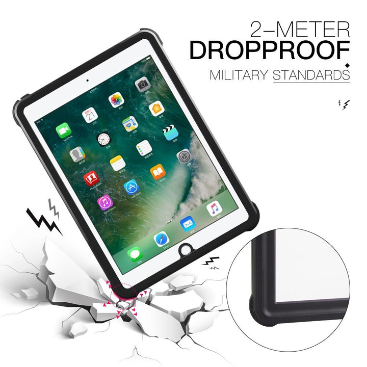 Aurora Waterproof Ipad Kickstand Case with Strap - Astra Cases