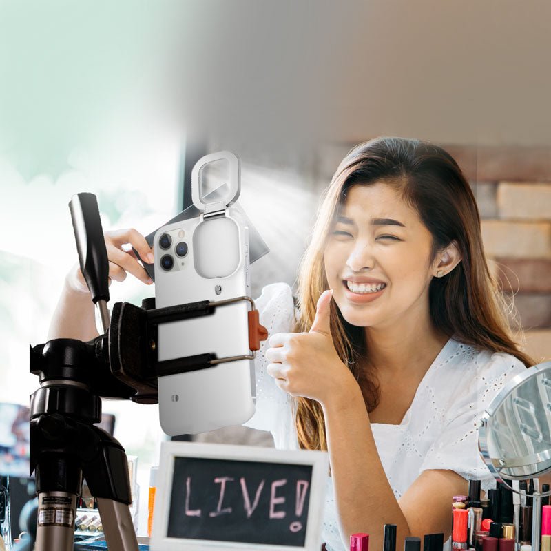 Bella Selfie Beauty Light iPhone Case - Astra Cases