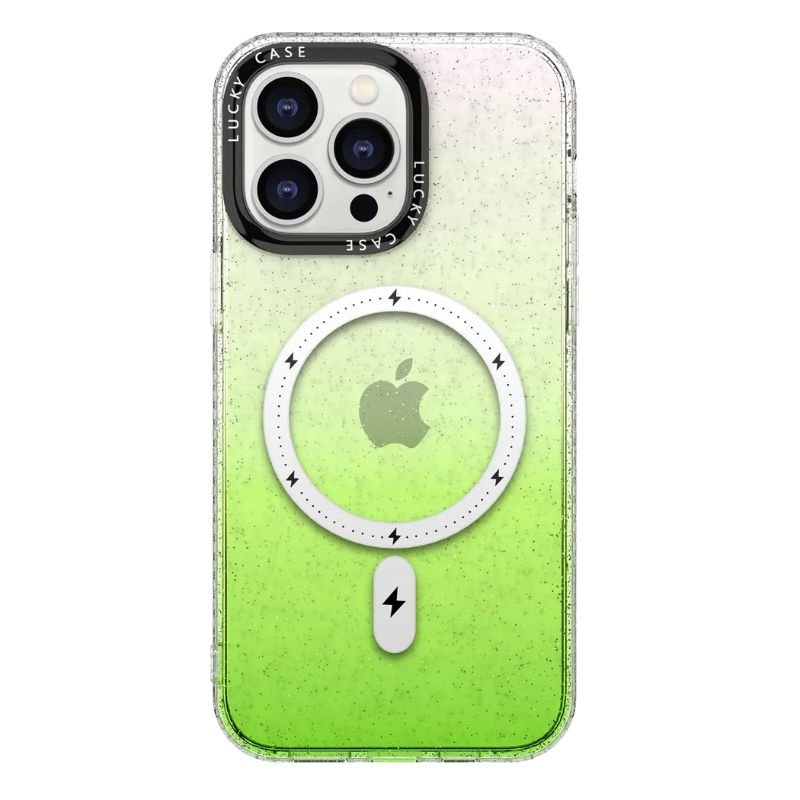 Bene Glittered Silicone MagSafe Case for iPhone Series 12-14 - Astra Cases
