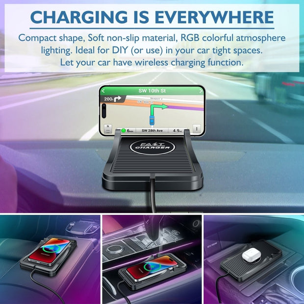 Careo Wireless Charger Car Charging Pad - Astra Cases