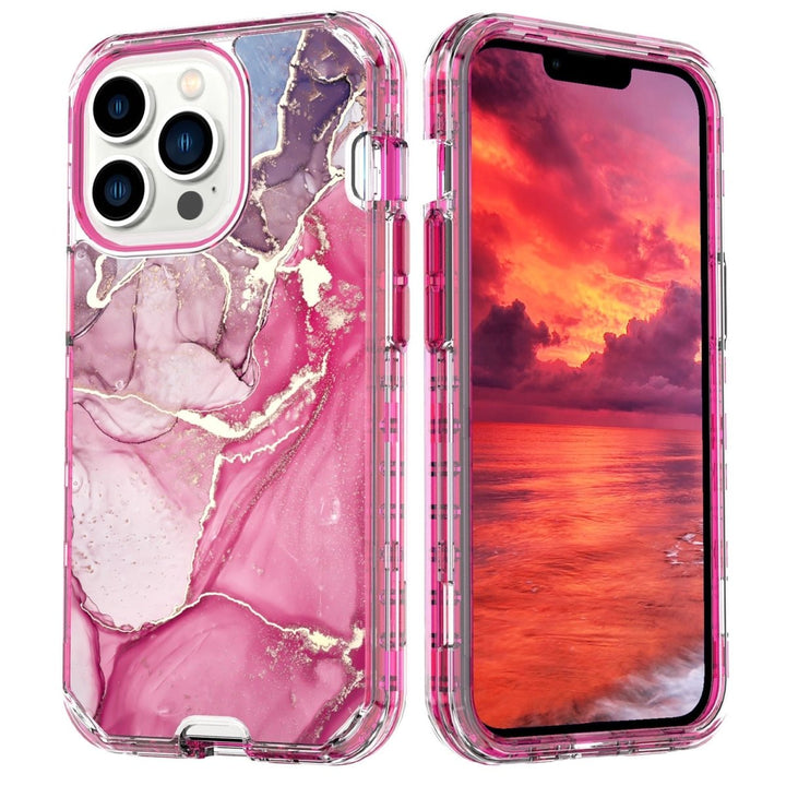 Castra Marble Pattern Soft Silicone iPhone Case - Astra Cases