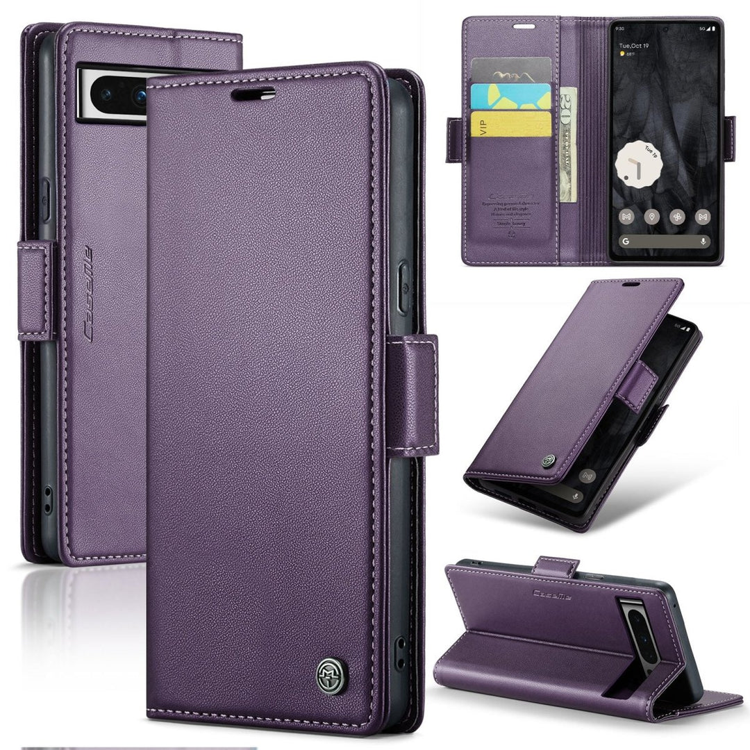 Cicuta Leather Wallet Case for Google Pixel Series - Astra Cases