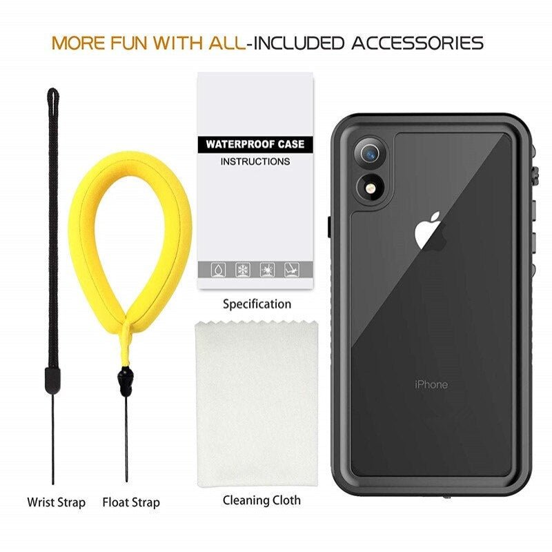 Clades Waterproof iPhone Case With Float Strap For iPhone Series